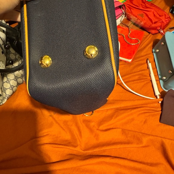 Christian Dior Sports Navy and Tan Men's Bag - Picture 5 of 11